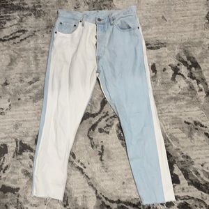 Mic color cropped Levi’s vintage jeans size 28